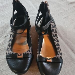 Michael Kors Black and Brown Childrens Shoes